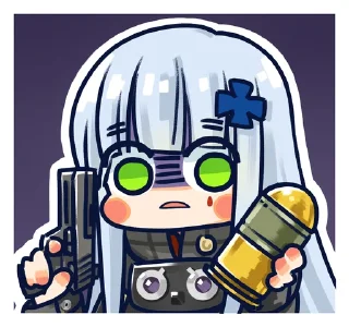 🔫 emoji 少女前线😭 Telegram sticker 17 of 71