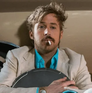 🚬 emoji Ryan Gosling Telegram sticker 18 of 50