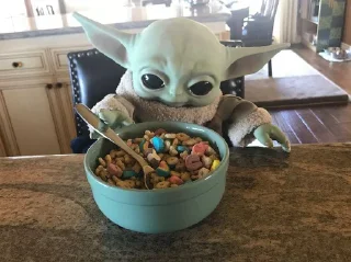 🦎 emoji baby yoda Telegram sticker 9 of 29