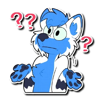 ❓ emoji Rocky Telegram sticker 19 of 20