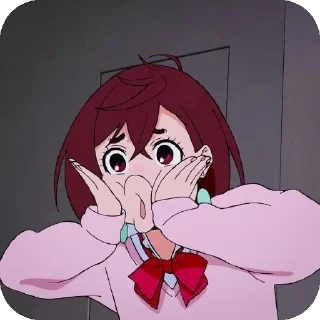 😮 emoji Momo Ayase Telegram sticker 14 of 78