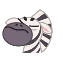 🙅‍♀️ emoji Debra Zebra Telegram sticker 17 of 21