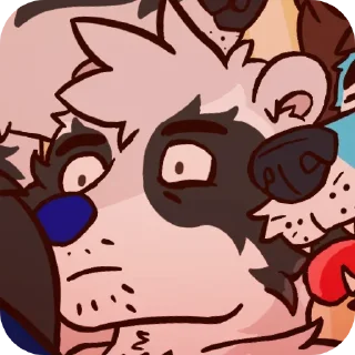 🤨 emoji El Mapache Roque Telegram sticker 24 of 90