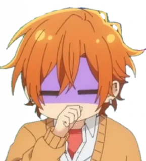 😨 emoji Sasaki and Miyano Telegram sticker 8 of 46