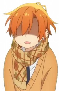 😨 emoji Sasaki and Miyano Telegram sticker 14 of 46