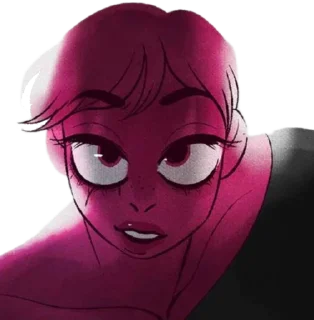 😏 emoji Lore Olympus XV by @Nantzui Telegram sticker 14 of 120
