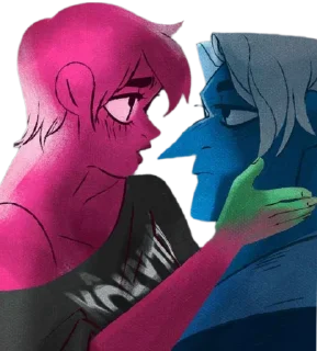🤗 emoji Lore Olympus XV by @Nantzui Telegram sticker 16 of 120