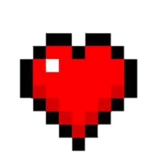 ❤ emoji Sebastian Minecraft Lobby Telegram sticker 14 of 20