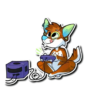 🎮 emoji Dusky & Dee Telegram sticker 13 of 36