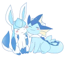 😚 emoji Ask Vaporeon Telegram sticker 18 of 29