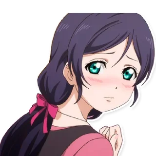 💜 emoji Nozomi Tojo @pecadodelaira Telegram sticker 17 of 43