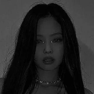 ⛸️ emoji — Jennie dark by @sxxayy Telegram sticker 19 of 21