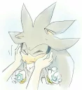 ☺️ emoji Silver the Hedgehog @BigRedRidingHood Telegram sticker 19 of 120
