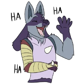 😂 emoji Lucas the Lucario Telegram sticker 16 of 120
