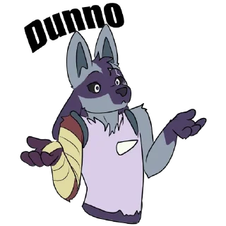 🤷‍♂️ emoji Lucas the Lucario Telegram sticker 17 of 120