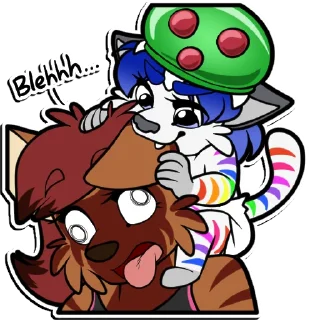 😵‍💫 emoji Myra's Den Telegram sticker 13 of 26