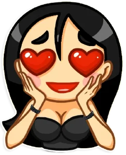 😍 emoji Vicky - Composition 4 Telegram sticker 7 of 53