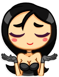😌 emoji Vicky - Composition 4 Telegram sticker 20 of 53