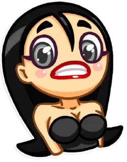 😧 emoji Vicky - Composition 4 Telegram sticker 19 of 53