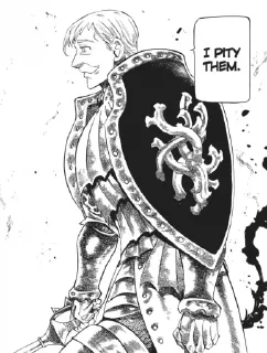 🙃 emoji Escanor @HawkOfDarkness Telegram sticker 24 of 39