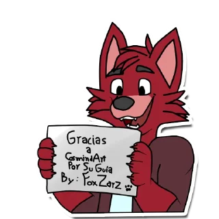 🥰 emoji Little Fox Zarz Telegram sticker 18 of 18