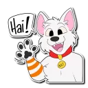 👋 emoji Bolt Telegram sticker 2 of 51