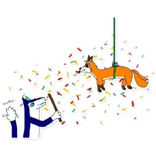 🥳 emoji Techno & Amarux Telegram sticker 12 of 43