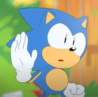 😐 emoji sonic mania adeventure B) Telegram sticker 2 of 119