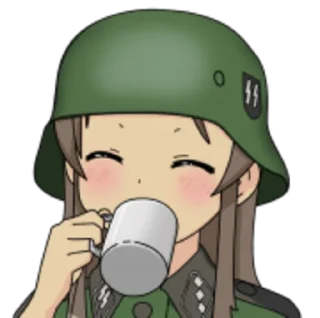 👧 emoji Degenerate Weeb Pack Telegram sticker 20 of 120