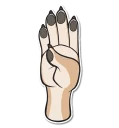 Sticker from ASL Paws