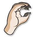 Sticker from ASL Paws