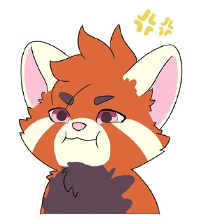 😤 emoji Willow The Panda Telegram sticker 6 of 66