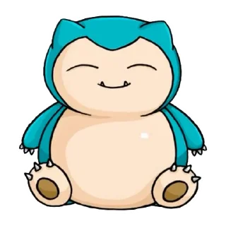 👶 emoji Snorlax Telegram sticker 5 of 7