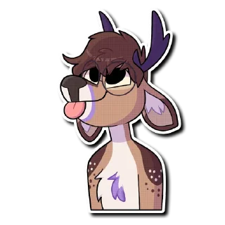 👅 Taro, стікер Telegram 9 з 36