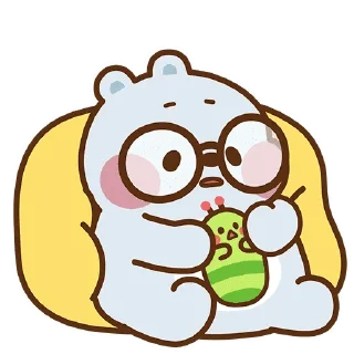 😶 emoji Tonton Friends Telegram sticker 11 of 23