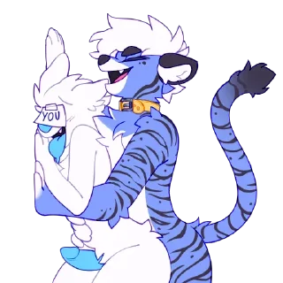 🍆 emoji Bloo by JordanRacoon Telegram sticker 3 of 26