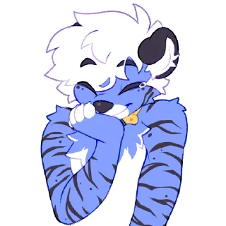 😸 emoji Bloo by JordanRacoon Telegram sticker 13 of 26