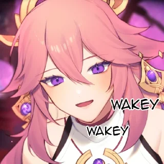 Sticker from Yae Goddess