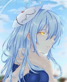 💙 emoji Rimuru Sama - (@Fema7) Telegram sticker 10 of 106
