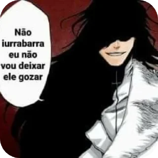 👄 emoji Bleach gozar Alek Telegram sticker 8 of 27