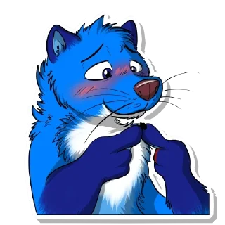😳 emoji Otis Otter Telegram sticker 20 of 36