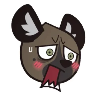 😰 emoji Haida Reacts Telegram sticker 4 of 17
