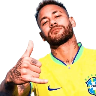 🤙 emoji Neymar Jr. Telegram sticker 7 of 31