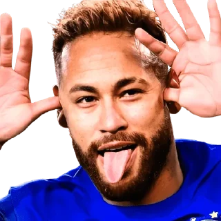 😛 emoji Neymar Jr. Telegram sticker 13 of 31