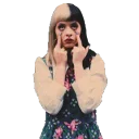 🖕 emoji Melanie Martinez Telegram sticker 18 of 35
