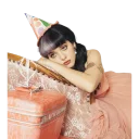 😐 emoji Melanie Martinez Telegram sticker 7 of 35