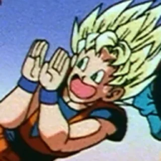 😅 emoji DBZ Telegram sticker 11 of 71