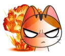😠 emoji Gogil meaw gt Telegram sticker 19 of 42