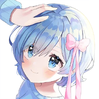 💖 emoji Headpats - @oneesanstickers Telegram sticker 10 of 52