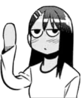 😑 emoji Nagatoro 2 Telegram sticker 3 of 105